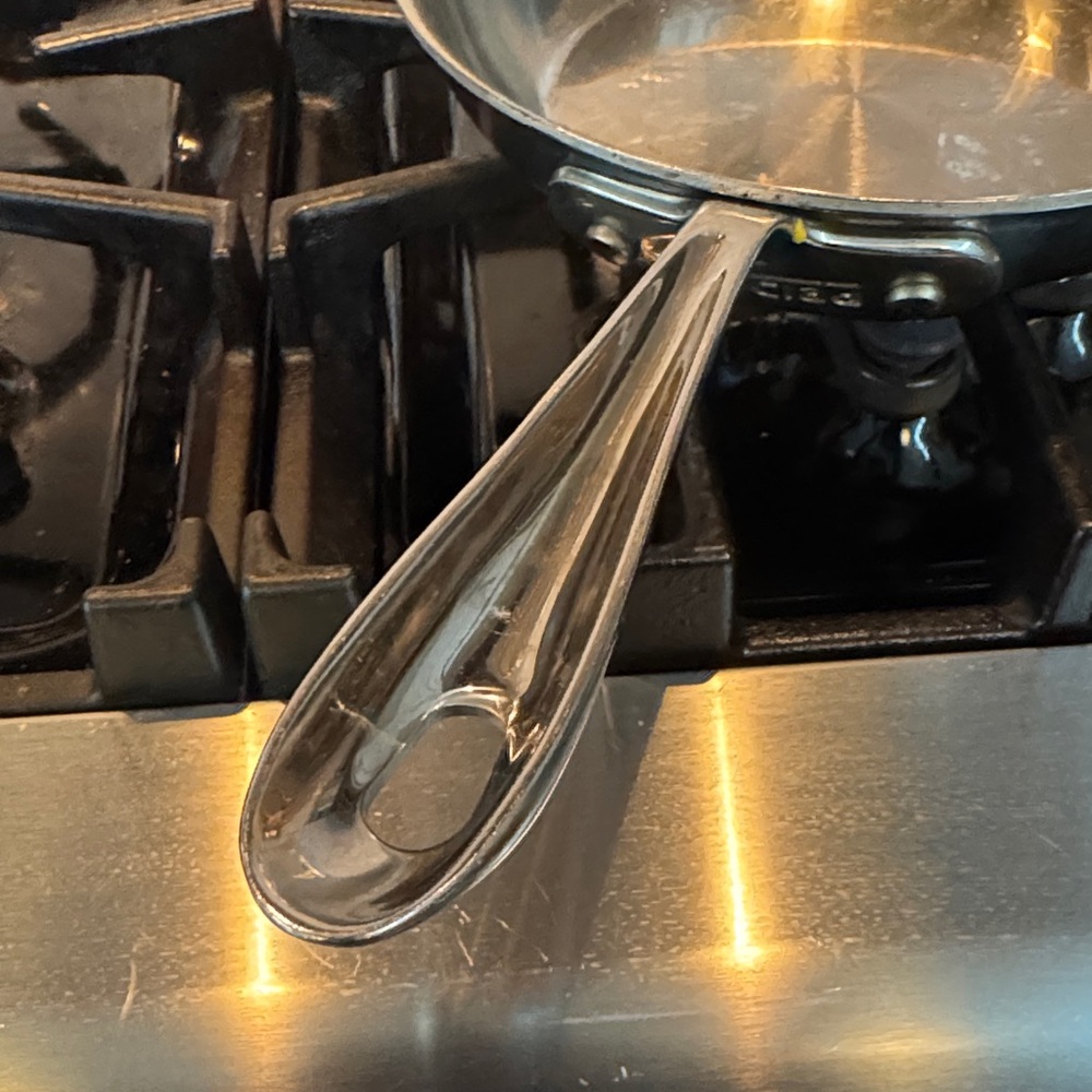 All-Clad Stainless Steel Fry Pan 8” - Picture 3 of 6